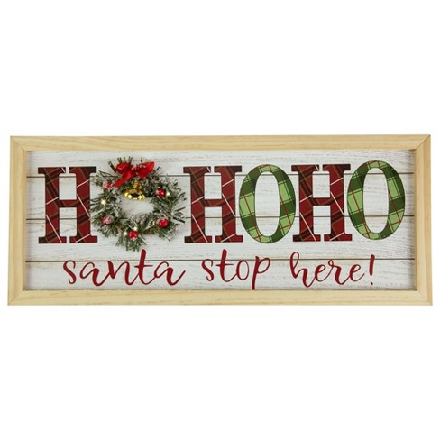 HO HO HO Sign Christmas Decor - The Navage Patch