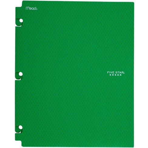 Five Star Snap-in Plastic Folder for Binders 2 Pocket Dimensions 9.5'' X 11.62'' 