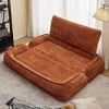 Bean Bag Lounger Modern with Adjustable Backrest for Living Room 71in Wide Seat-3irtyhousy - 3 of 4