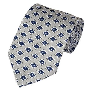 Men's Geometric Printed Design 100% Micro Fiber 3.25" W x 58" L Necktie - 1 of 3