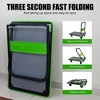 NAYSAYE Foldable Platform Dolly Heavy Duty Flatbed Cart with Swivel Wheels and Anti Slip Plate for Loading and Storage, Green, 35.43"*23.62"*34.25" - 3 of 4