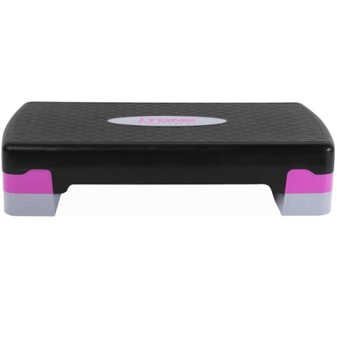 Tone Fitness Aerobic Step Deck 4.33 Black pink Target