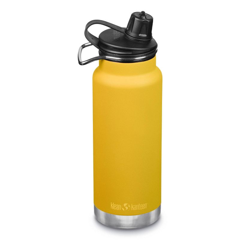 Klean Kanteen 32oz TKWide Insulated Stainless Steel Water Bottle with Chug Cap - Yellow, 3 of 8