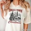 Small Town Christmas Vintage T‑Shirt, Rustic Winter Church Tee | OrnamentallyYou - 4 of 4