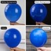 PartyWoo Balloons Royal Blue Dark Matte 18 12 10 5 Inch 140 pcs - 3 of 4
