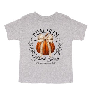 Coquette Pumpkin Patch Girly - Youth Short Sleeve Graphic T-Shirt and Toddler Short Sleeve Graphic T-Shirt - 1 of 4
