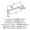 Amerock Balata Pull for Cabinets, Drawers, and Furniture - 3 of 4