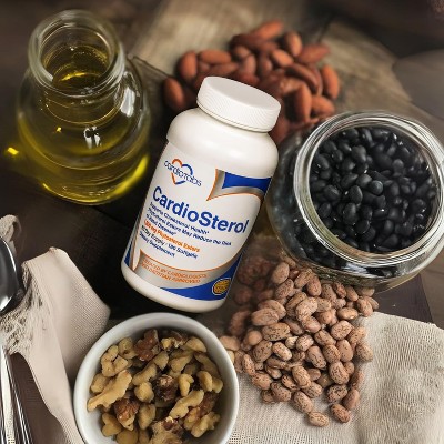Cardiotabs CardioSterol, 1.5g Plant-Based Phytosterol Esters + Fish Oil, Cholesterol Support with Mixed Tocopherols, 60-Day Supply - 180 Softgels