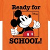 Boys' - Disney - Mickey Mouse Ready For School Short Sleeve Graphic T-Shirt - 2 of 4