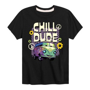 Boys' - Disney - Filmore Says Chill Dude Short Sleeve Graphic T-Shirt - 1 of 4