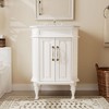 Hyleory Bathroom Storage Cabinet,Bathroom Cabinets Freestanding with 2 Doors for Bathroom Floor Cabinet,Restroom Cabinet, Storage Cabinet - 2 of 4