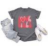 Simply Sage Market Women's Love Vibes Stars Short Sleeve Garment Dyed Tee - 3 of 4