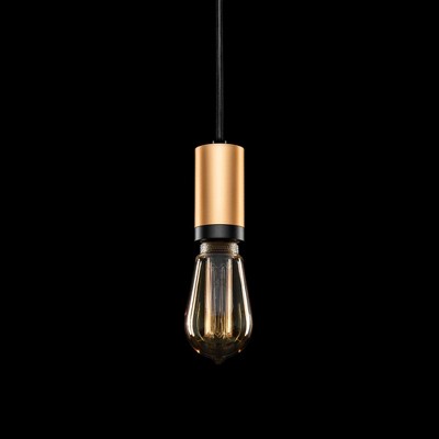 Vintage Elegance 10ft Matte Black Pendant Light Cord Kit