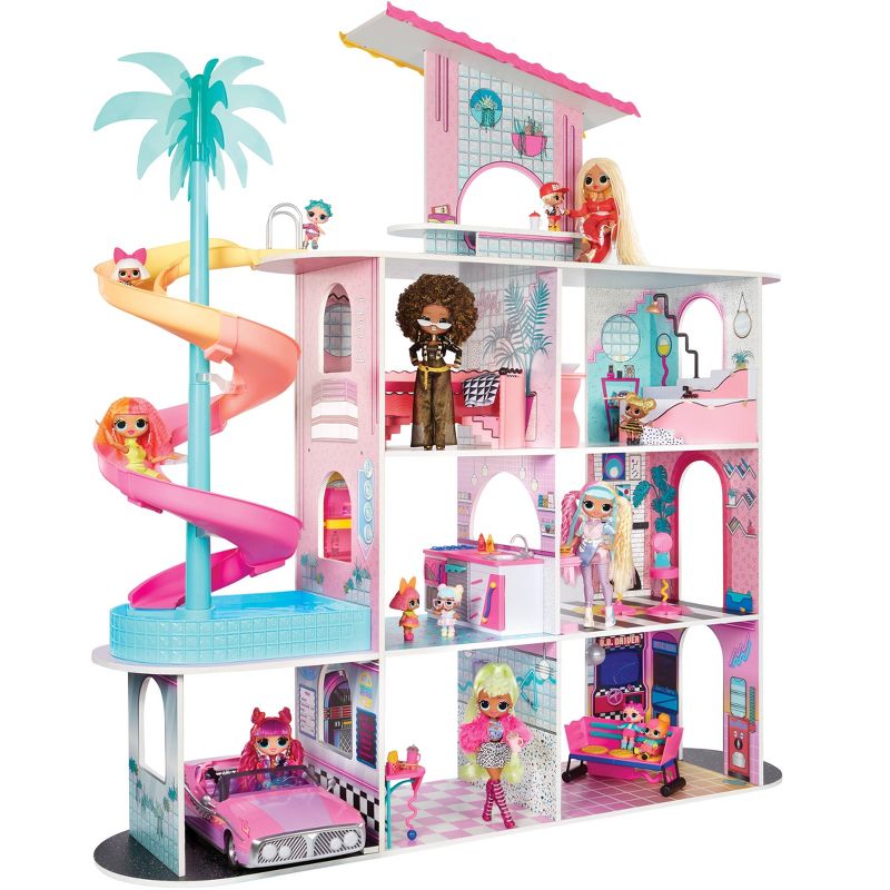 L.O.L. Surprise! OMG Fashion House Playset with 85+ Surprises, Made From Real Wood, 3 of 7