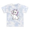 Seven Times Six Disney Aristocats T-Shirt Girls' Marie Tie-Dye Graphic Print Tee Multicolored - 2 of 4