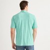 Lands' End Men's Short Sleeve Performance Pieced Yoke Hybrid Polo - 2 of 4