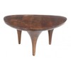 Coffee Table , 15.7" H Triangular Mango Wood with Brown Finish, Modern Indoor Living Table By Zuo Modern - 2 of 4