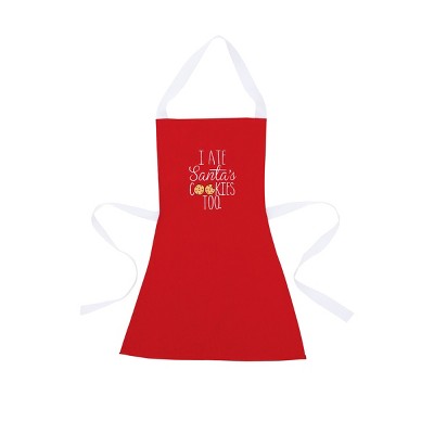 C&F Home I Ate Santa's Cookies Children's Embroidered Apron