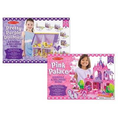 melissa and doug pink palace