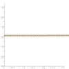 Black Bow Jewelry 1.4mm 14k Yellow Gold Solid Classic Cable Chain Necklace - 4 of 4