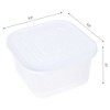 REGALWOVEN 10 Pack Leakproof Plastic Food Container 5.5 x 5.5 x 3.1 Inch - 2 of 4