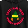 Women's - ELF - Christmas Family Set Ninny Muggins Cropped Graphic Hoodie - 2 of 3