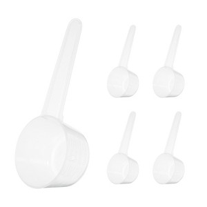 Unique Bargains Plastic Disposable Coffee Spices Measuring Spoons with Short Handle 5 Pcs - 1 of 4