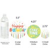 Big Dot of Happiness Party Time - Happy Birthday Party Giant Circle Confetti - Party Decorations - Large Confetti 27 Count - 4 of 4