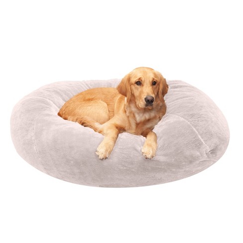 Furhaven Round Plush Ball Dog Bed : Target