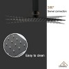 CASAINC 10" Shower System with Handheld Sprayer and Bathtub Faucet - 3 of 4