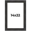 PosterPalooza | Traditional Black Picture Frame - UV Acrylic, Foam Board Backing, Hanging Hardware - 2 of 4