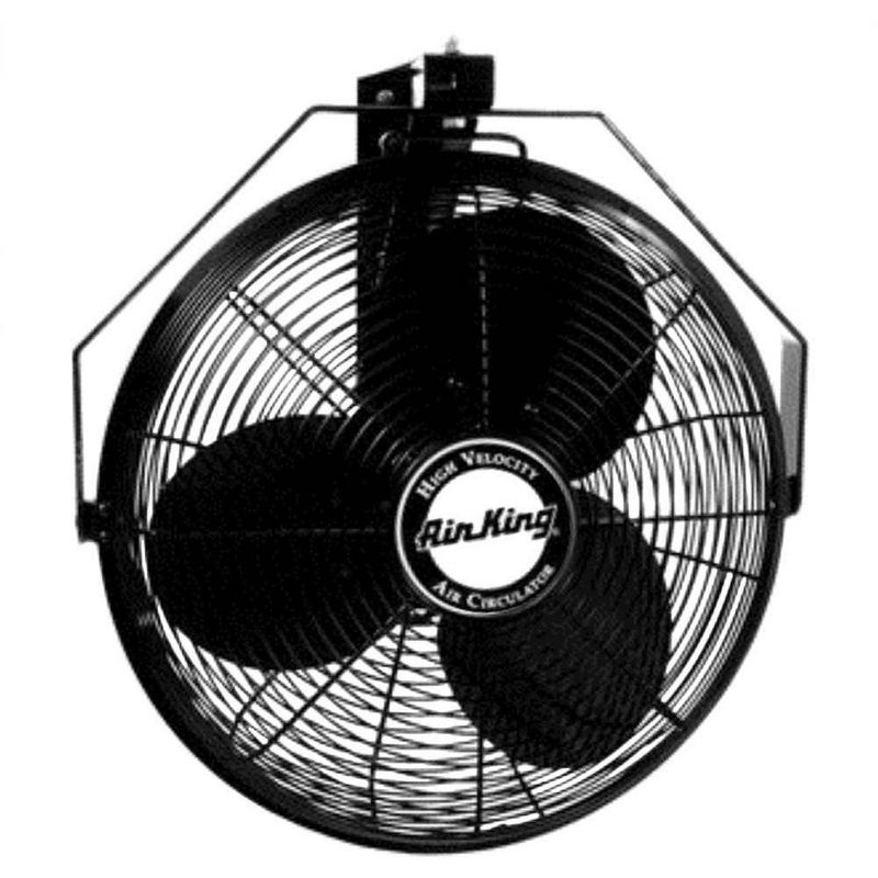 Air King 18 Inch 1/6 HP Industrial Grade 3 Blade Wall Mounted Fan | 9518, 1 of 6