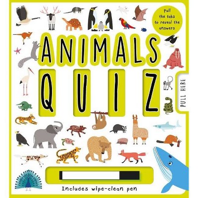 My Animals Quiz Book - by  Igloobooks (Board Book)