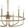 Capitol Hill 22" 6 Light Chandelier in Black - 3 of 4