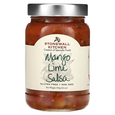 Stonewall Kitchen Mango Lime Salsa Medium 16 oz