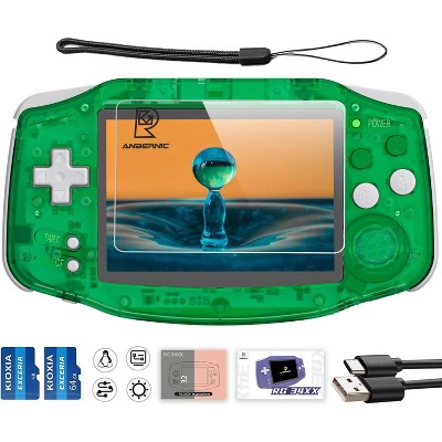 Anbernic RG34XX Retro Handheld Game Console, 3.4 Inch IPS Screen, 128GB Storage, 5532 Pre-Installed Games, WiFi, HDMI