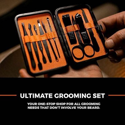 Wild Willies The Arsenal Grooming Set - 10pc: Face, Manual, Hypoallergenic, All Hair Types
