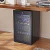 Kismile Mini Fridge 20.28 inches W 37 Bottle or 145 Can Single Zone Freestanding Beverage Refrigerator & Can Cooler - 4 of 4