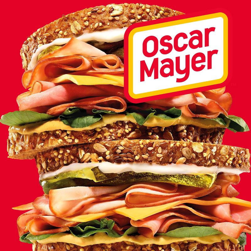 Oscar Mayer Sub Kit with Extra Lean Smoked Ham &#38; Turkey Breast Sliced Lunch Meat - 28oz, 5 of 13