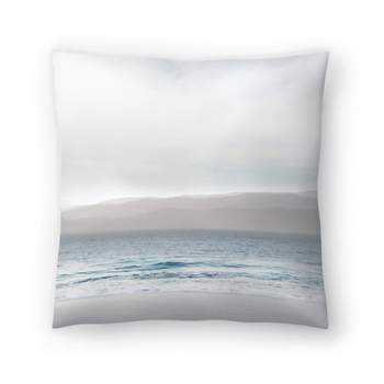 Sunset On The Beach By Tanya Shumkina Throw Pillow - Americanflat Coastal Landscape