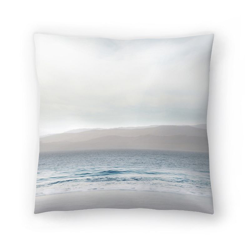 Sunset On The Beach By Tanya Shumkina Throw Pillow - Americanflat Coastal Landscape, 1 of 6