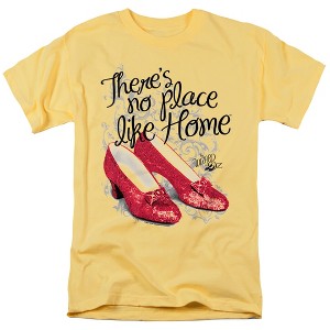 Wizard Of Oz Ruby Slippers Adult T-Shirt - 1 of 4