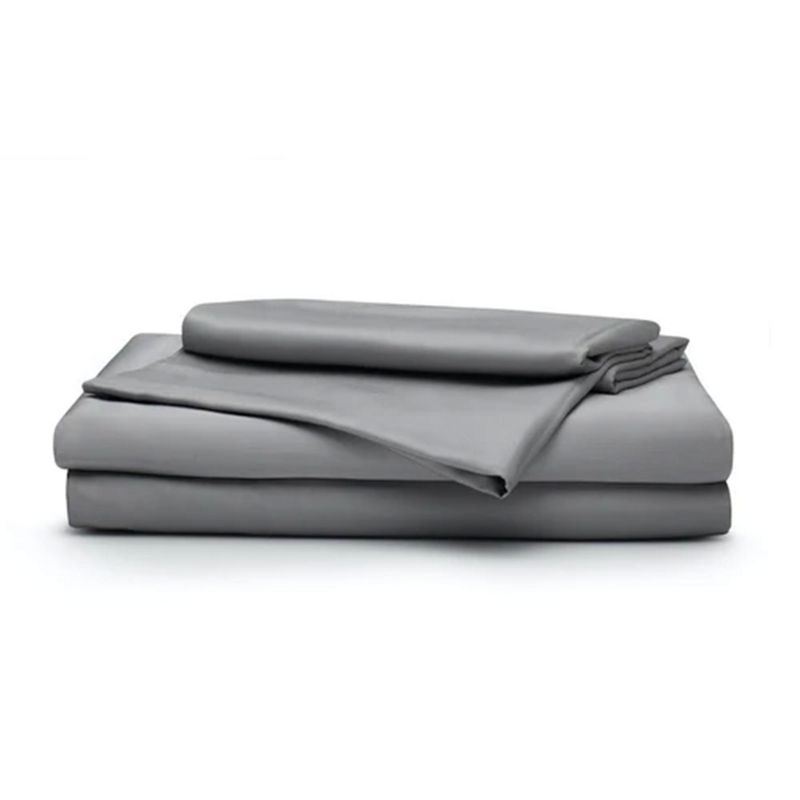 Sleepgram Viscose from Bamboo Bed Sheet Set w/2 Pillowcases, 1 of 7