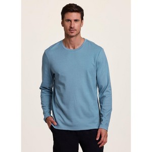 Avalanche Outdoor Lightweight Fleece Blend Shirt, Base Layer Crewneck Long Sleeve Top for Hiking, Outdoors - 1 of 4