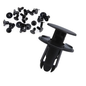 Itopfox 20 PCS Fender Liner Push-Type Retainer Clip Fastener, Bumper Engine Under Cover Clip, Car Retainer Clips, Compatible with Hyundai Kia Accent - 1 of 4