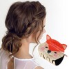Unique Bargains Fashion Animal Pattern Hair Clips Hairdo Clip Orange 1 Pc - 2 of 4