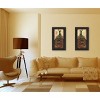 Peacock Collection 2-Piece Vignette By John Jones, Printed Wall Art, Ready To Hang Framed Poster, Black Frame - 2 of 3