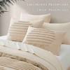 BAGOKIE 5 Pieces Textured Duvet Cover Set - Boho Tufted Design - 4 of 4