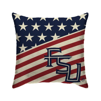 NCAA Florida State Seminoles Americana Decorative Throw Pillow