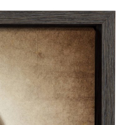 Vintage Baseball Hardball Framed Canvas Print for Kids Room